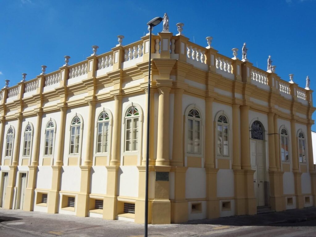 Fachada Museu Historico e Pedagogico Bernardino de Campos – Amparo (SP)